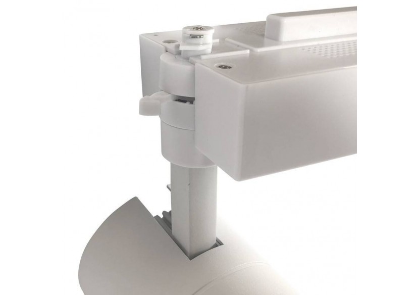 Projecteur LED sur rail monophasé spécial cosmétiques, mode et retail - B00574-B-RET-4K - Barcelona LED