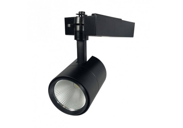 Projecteur LED sur rail monophasé spécial boulangeries-Driver Philips-LED COB-40W - B00574-N-PAN - Barcelona LED