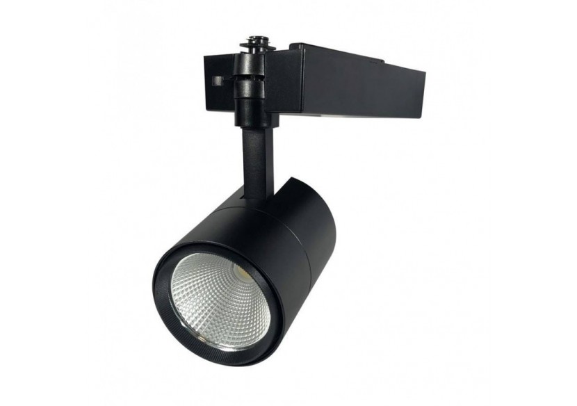 Projecteur LED sur rail monophasé spécial boulangeries-Driver Philips-LED COB-40W - B00574-N-PAN - Barcelona LED