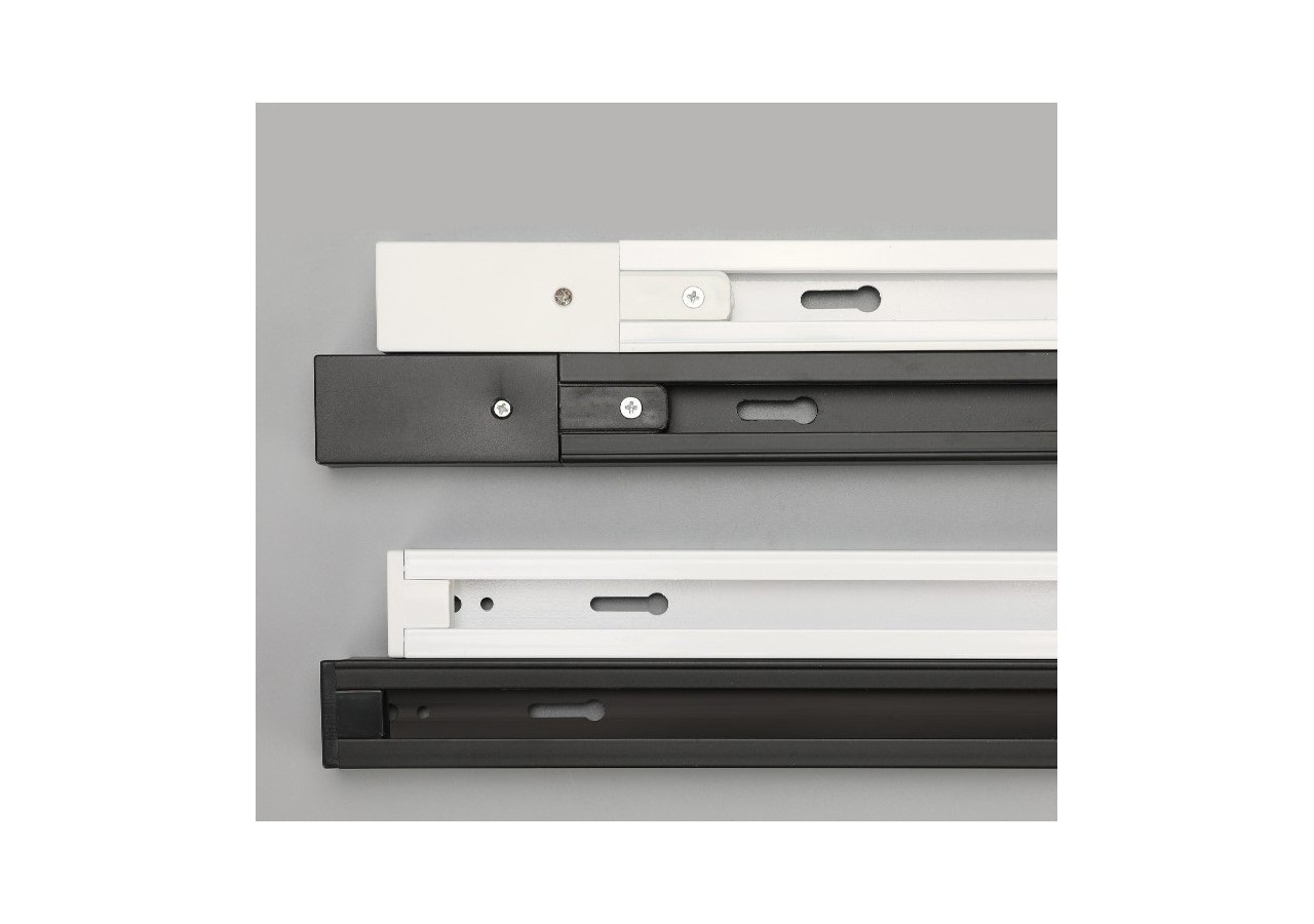 Rail monophasé en saillie pour spots LED-barre de 1 mètre - BTM-100-B - Barcelona LED