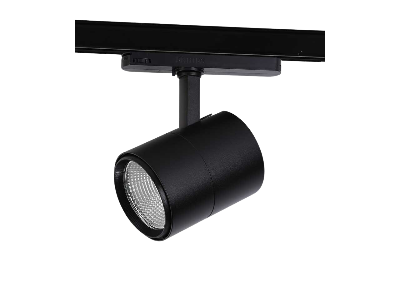 Spot LED pour rail triphasé 30W pour fruits et légumes noir - B00591-N-FYV - Barcelona LED