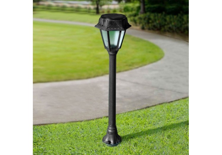 Borne solaire de jardin "MIZAR/ROSETTA" avec capteur PIR-3 modes de fonctionnement-CCT - R22.151.000.AFS1K - Barcelona LED 2