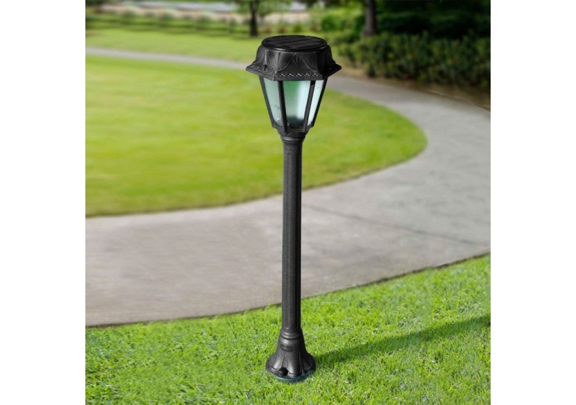 Borne solaire de jardin "MIZAR/ROSETTA" avec capteur PIR-3 modes de fonctionnement-CCT - R22.151.000.AFS1K - Barcelona LED
