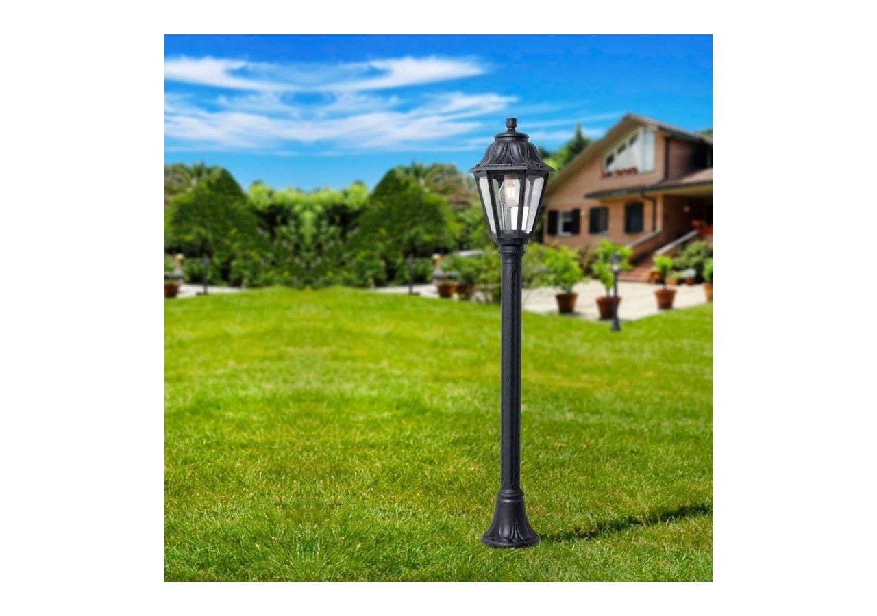 Lampadaire d'extérieur LED FUMAGALLI "MIZAR/ANNA"-110 cm-6W-E27-IP55 - E22.151.000.AXF1R - Barcelona LED