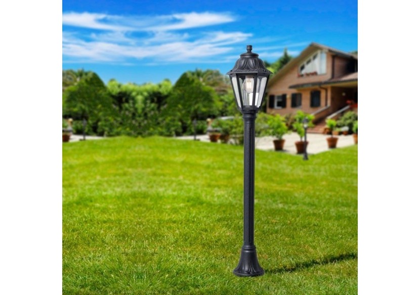 Lampadaire d'extérieur LED FUMAGALLI "MIZAR/ANNA"-110 cm-6W-E27-IP55 - E22.151.000.AXF1R - Barcelona LED