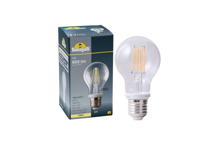 Lampadaire d'extérieur LED FUMAGALLI "MIZAR/ANNA"-110 cm-6W-E27-IP55 - E22.151.000.AXF1R - Barcelona LED