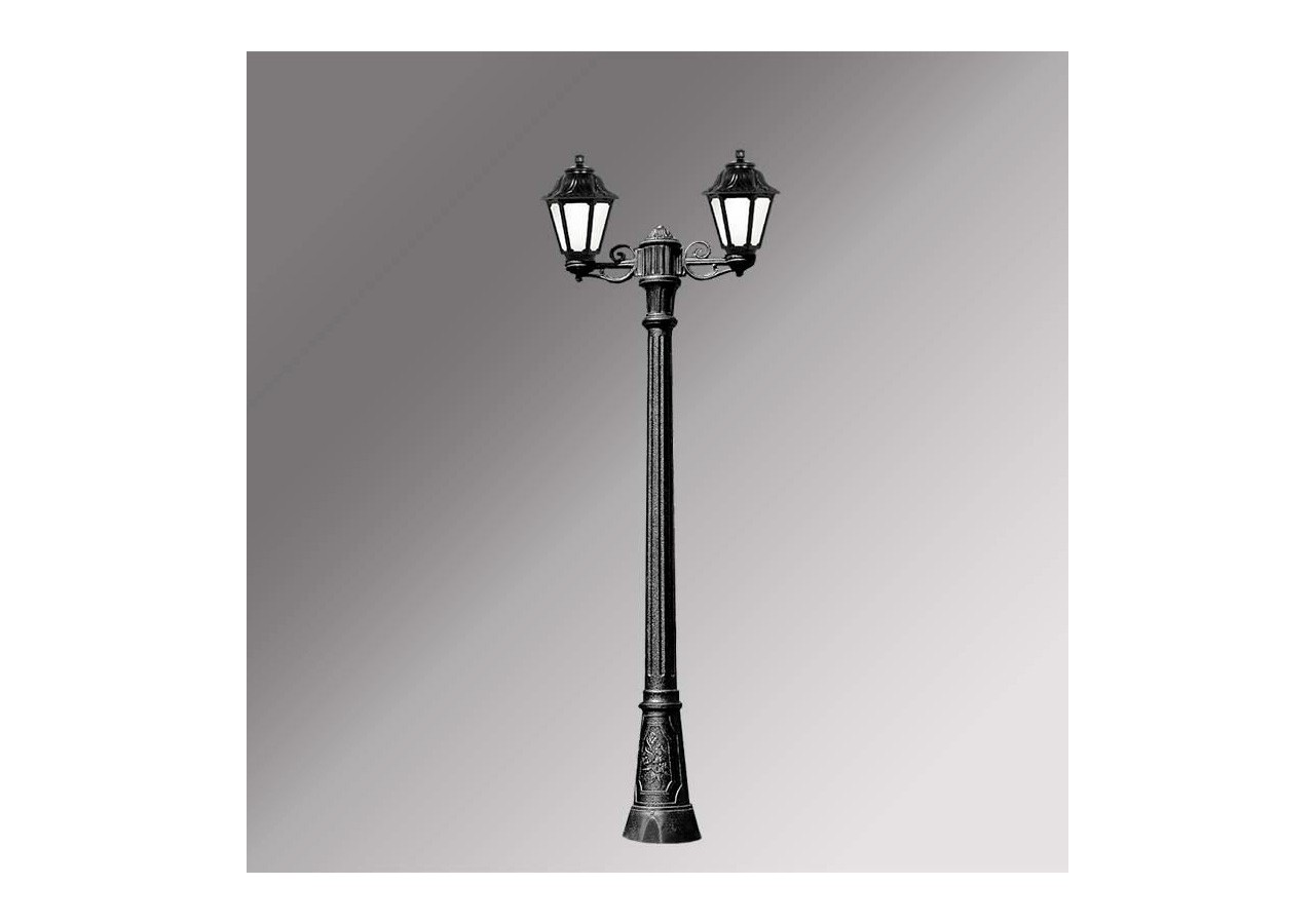 Lampadaire extérieur double FUMAGALLI "Gigi Bisso/Anna"-2x E27-CCT-IP55 - E22.156.S20.AXV1K - Barcelona LED
