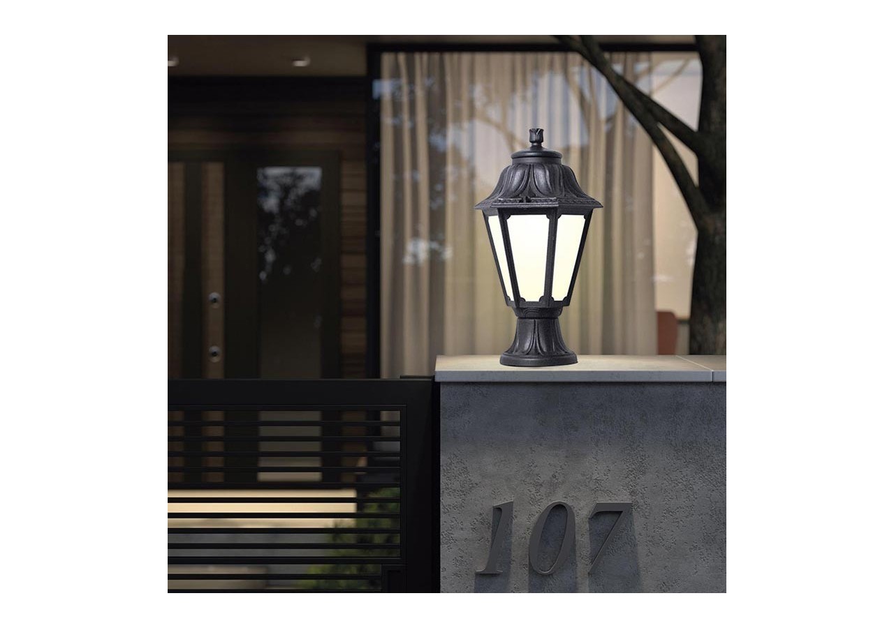 Lanterne sur pied "Mikrolot/Anna" E27 IP55 - E22.110.000.AYE27 - Barcelona LED