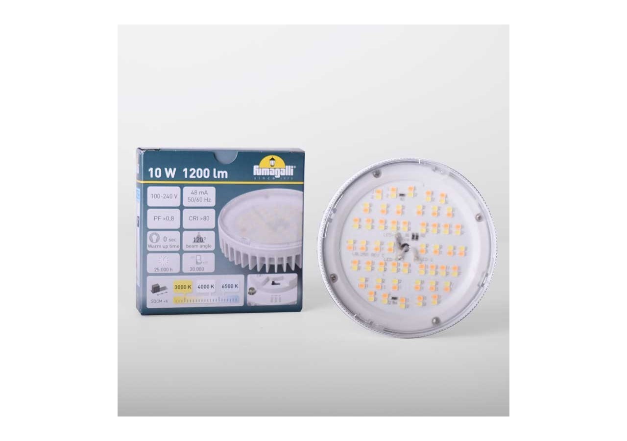 Borne extérieure FUMAGALLI ESTER avec culot GX53 10W 1200lm CCT - DS1.564.000.AXD1K - Barcelona LED