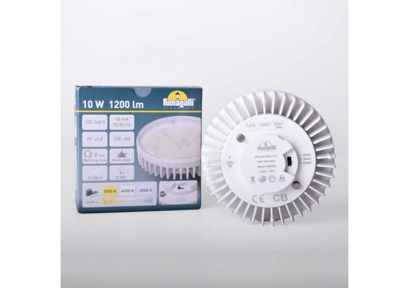 Borne extérieure FUMAGALLI ESTER avec culot GX53 10W 1200lm CCT - DS1.564.000.AXD1K - Barcelona LED