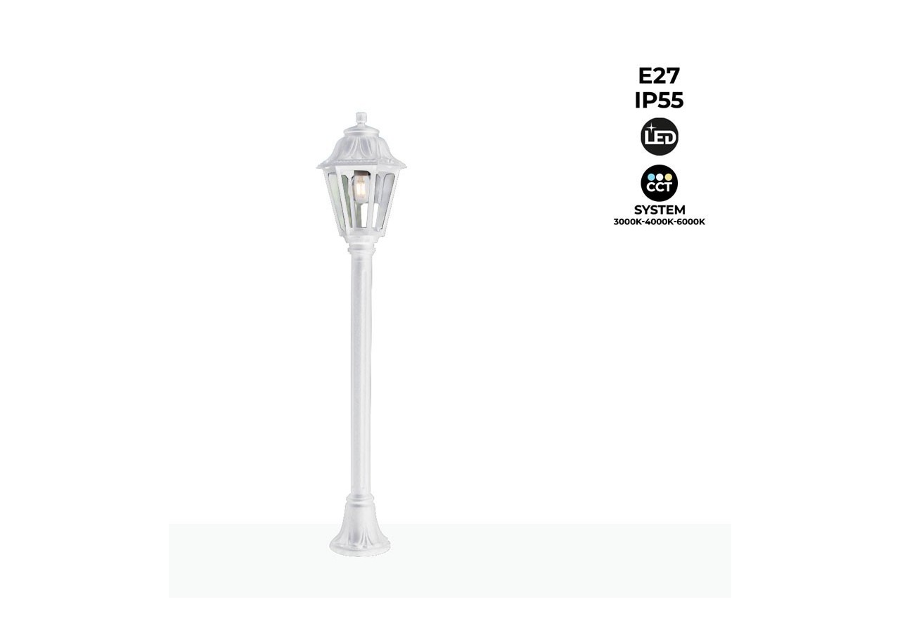 Lampadaire d'extérieur LED FUMAGALLI "MIZAR/ANNA"-110 cm-8,5W-E27-IP55 - E22.151.000.WXV1K - Barcelona LED