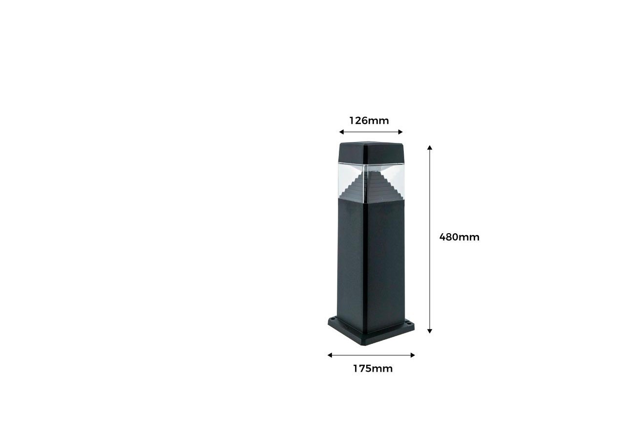 Mini borne extérieure Fumagalli ESTER 500 LED 10W avec ampoule GX53 CCT - DS1.563.000.AXD1K - Barcelona LED