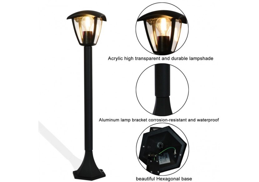 Borne de chemin SODAS 80cm IP44 - L5049 - Barcelona LED Borne de chemin SODAS 80cm IP44 - L5049 - Barcelona LED