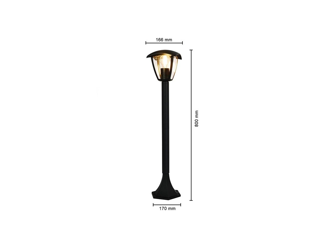Borne de chemin SODAS 80cm IP44 - L5049 - Barcelona LED
