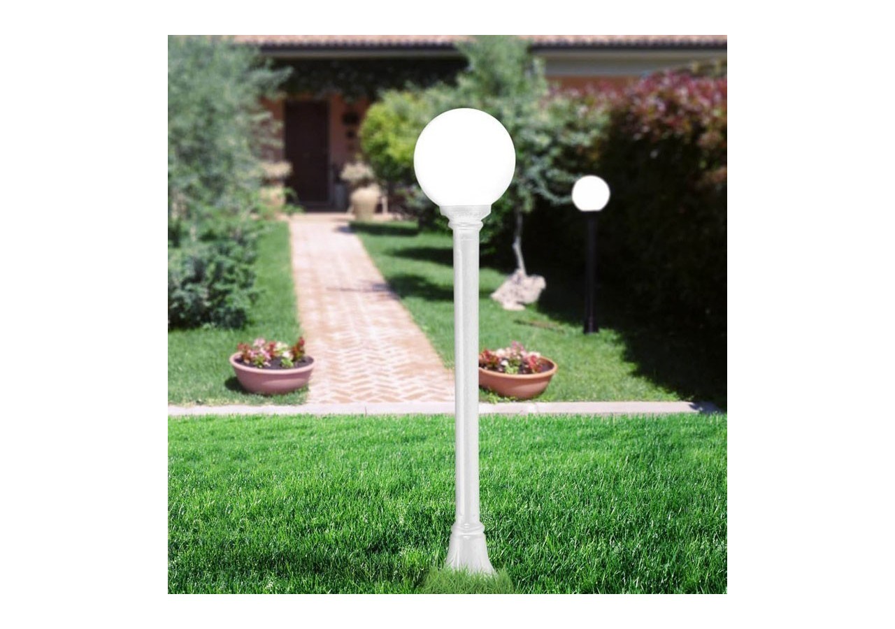 Lampadaire extérieur Fumagalli LED "GLOBO MIZAR/G250" 8.5W E27-CCT - G25.151.000.WYV1K - Barcelona LED