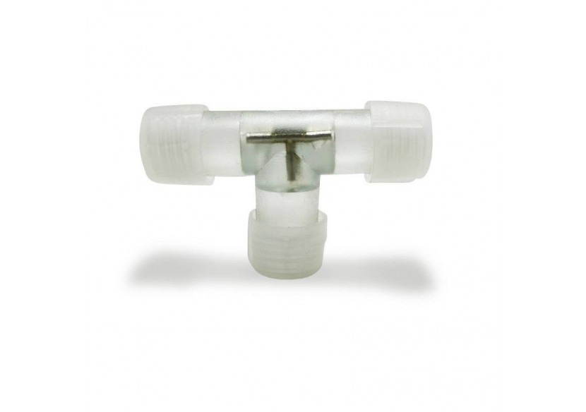 Connecteur T pour tuyau LED diamètre 13mm - B11244 - Barcelona LED Connecteur T pour tuyau LED diamètre 13mm - B11244 - Barcelona LED