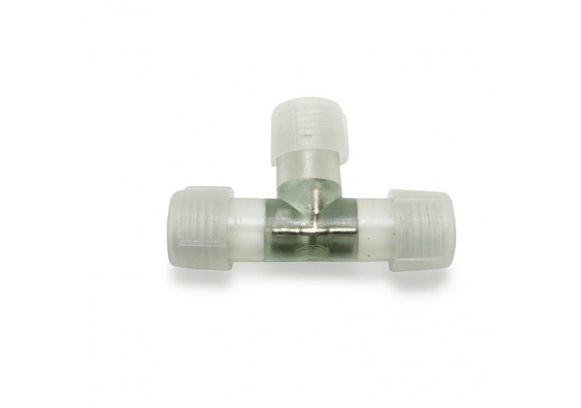 Connecteur T pour tuyau LED diamètre 13mm - B11244 - Barcelona LED Connecteur T pour tuyau LED diamètre 13mm - B11244 - Barcelona LED