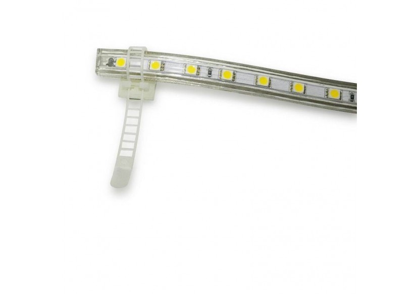Bride plastique pour rubans et tuyaux LED avec base adhésive 3M - B1699-2 - Barcelona LED Bride plastique pour rubans et tuyaux LED avec base adhésive 3M - B1699-2 - Barcelona LED