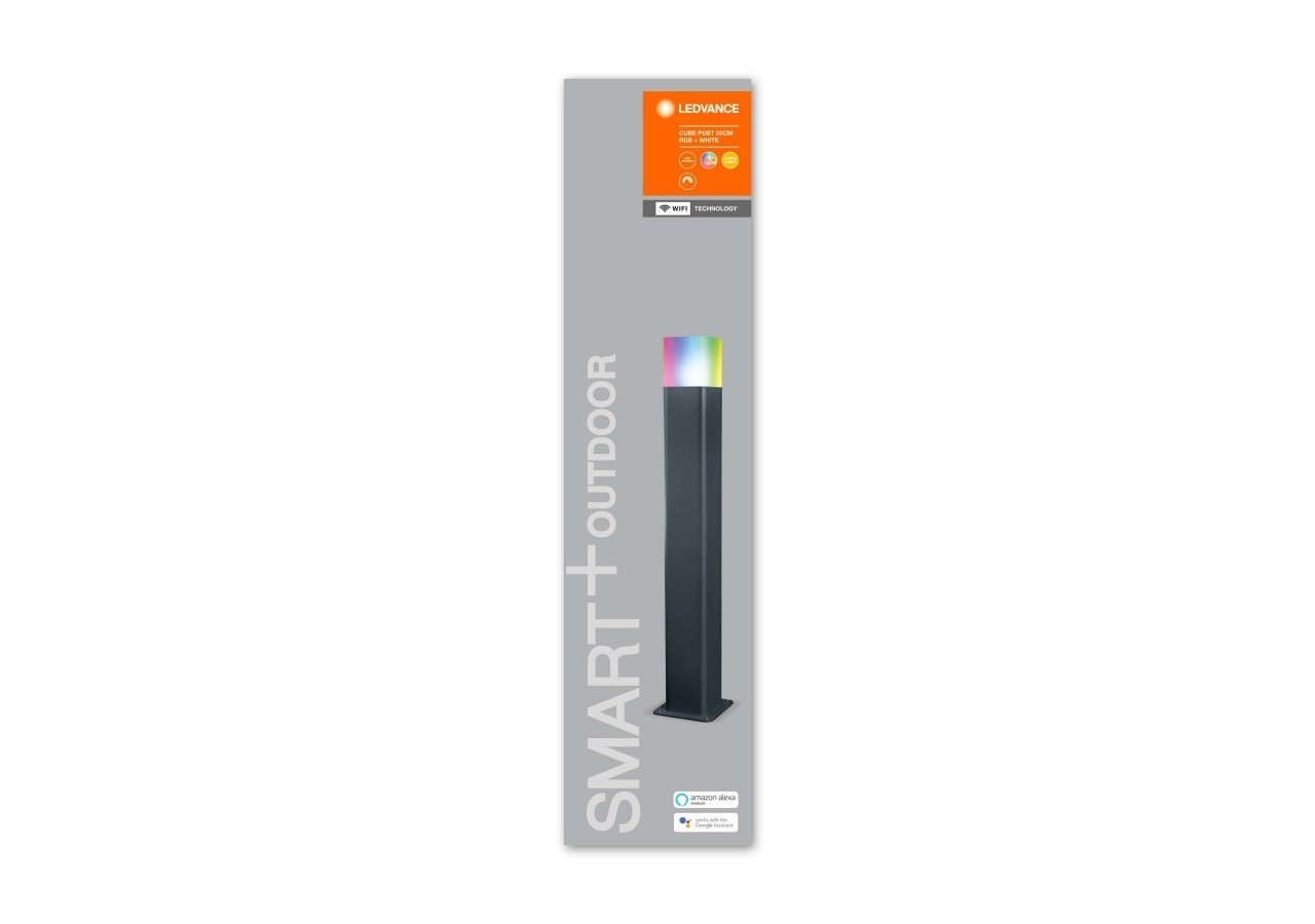 Potelet extérieur Smart WiFi RGBW 50cm - O478152 - Barcelona LED