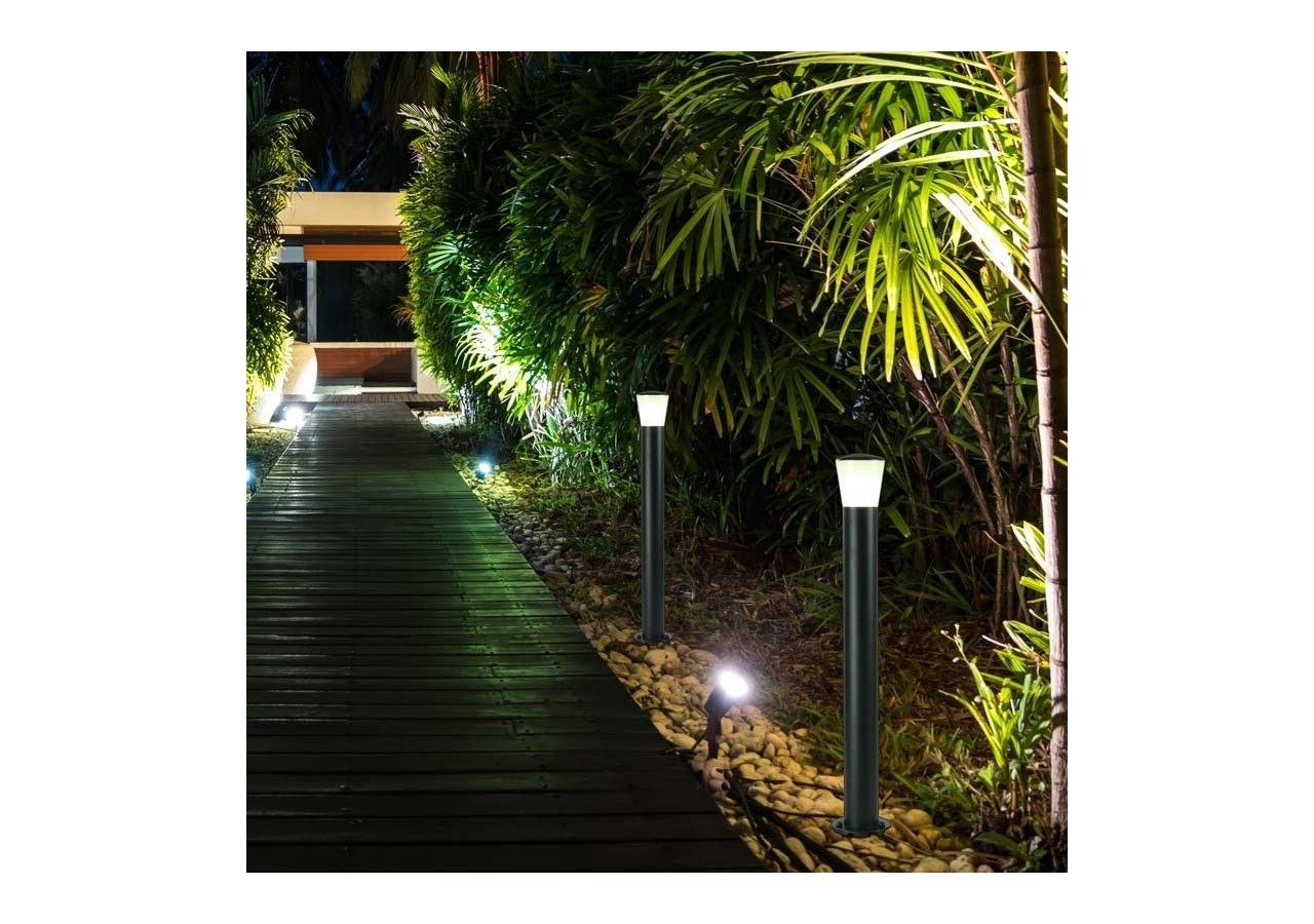 Borne extérieure "FAR" E27 IP44 - L5013-F - Barcelona LED