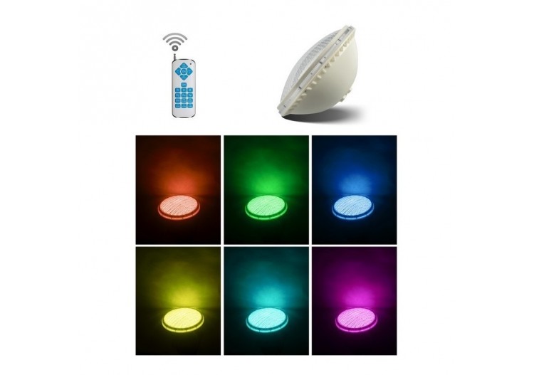 Projecteur LED RGB submersible (IP68) avec télécommande - B2152-RGB - Barcelona LED 2