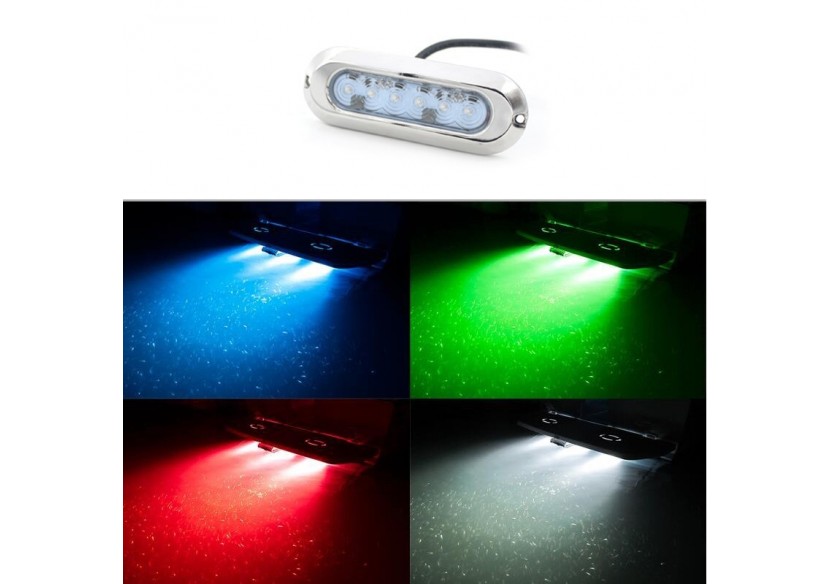 Projecteur LED RGB slim submersible 30W 12V - B2176 - Barcelona LED Projecteur LED RGB slim submersible 30W 12V - B2176 - Barcelona LED