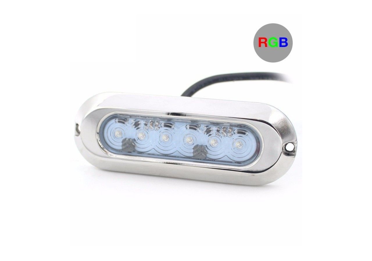 Projecteur LED RGB slim submersible 30W 12V - B2176 - Barcelona LED