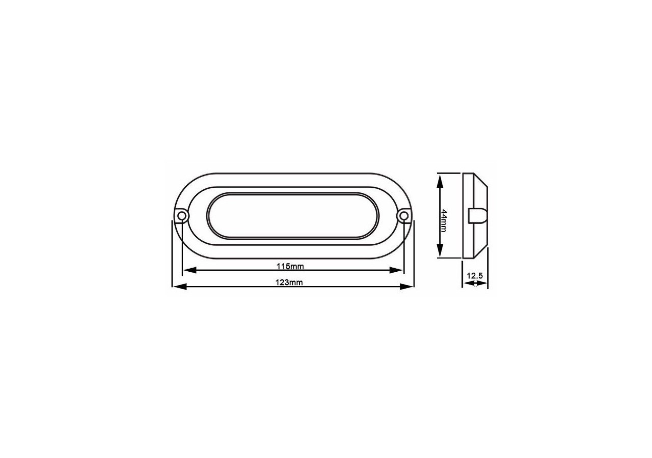 Projecteur LED RGB slim submersible 30W 12V - B2176 - Barcelona LED
