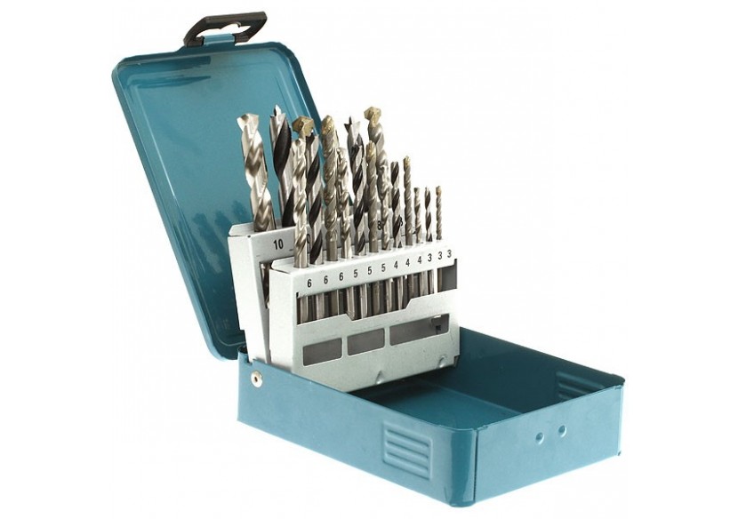 Coffret 18 Forets cylindriques - Makita : Confort'Mat