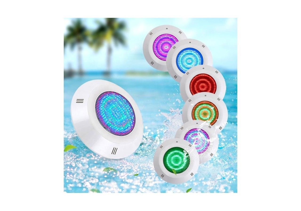 Spot piscine LED RGB IP68 avec télécommande - B2120RGB - Barcelona LED