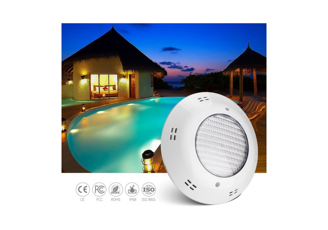 Spot piscine LED RGB IP68 avec télécommande - B2120RGB - Barcelona LED