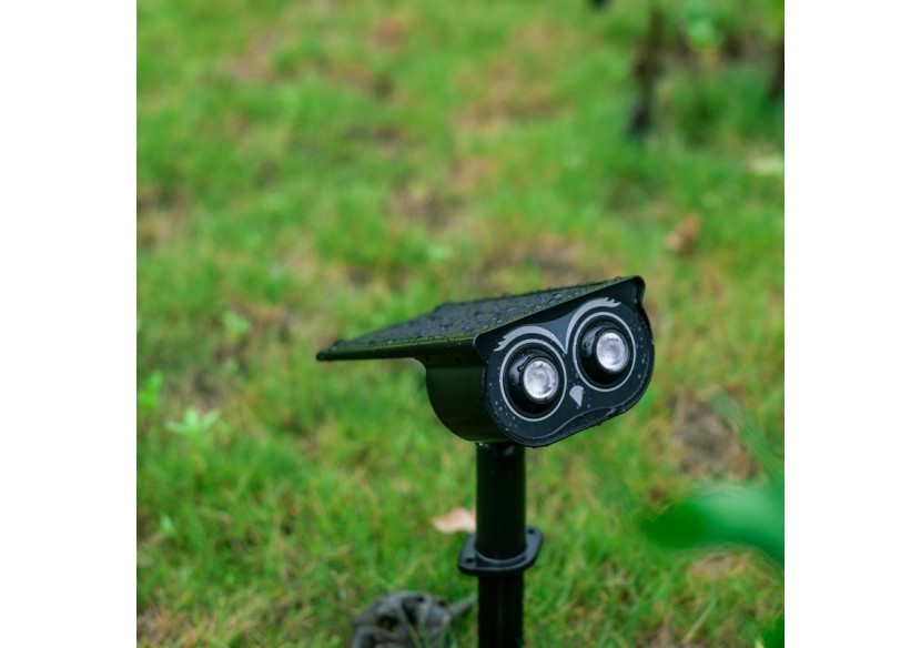 Pack x 2-Spot solaire LED sur piquet-1W (2x0,5W)-IP65 - SL26-BF - Barcelona LED