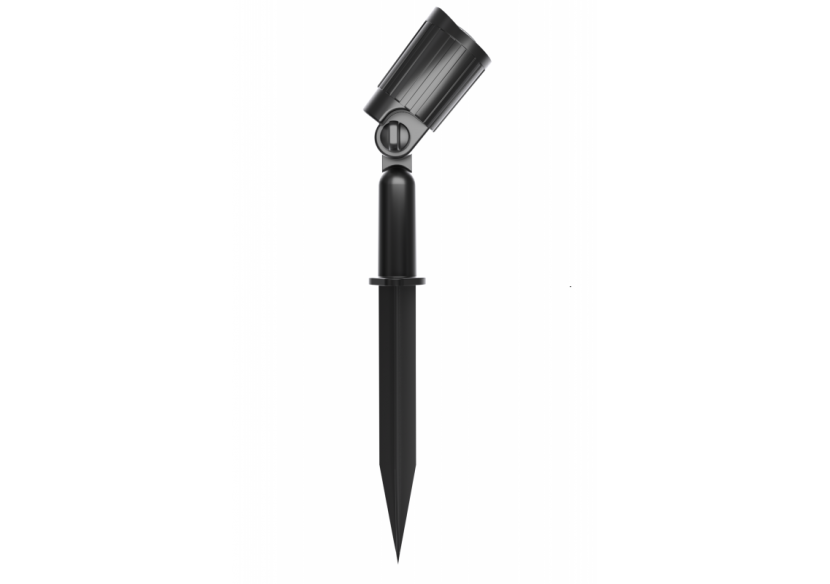 Kit x 4 spots sur piquet avec panneau solaire-5W-IP66-3000K - SL27-BC - Barcelona LED