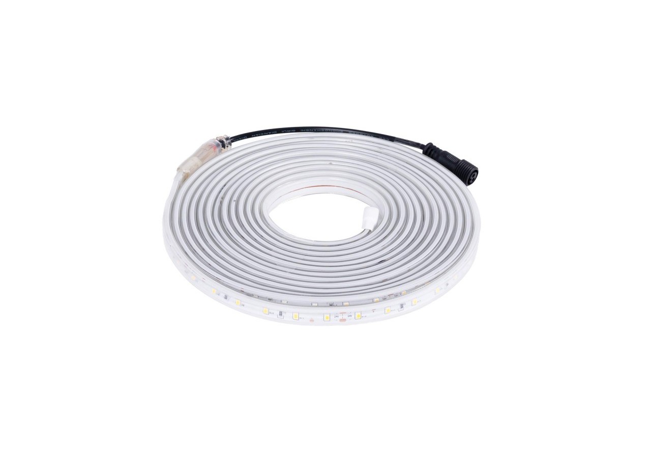 Ruban LED solaire extérieur avec télécommande 18W-12mm-5m-2700K-IP65 - SL29-18W - Barcelona LED