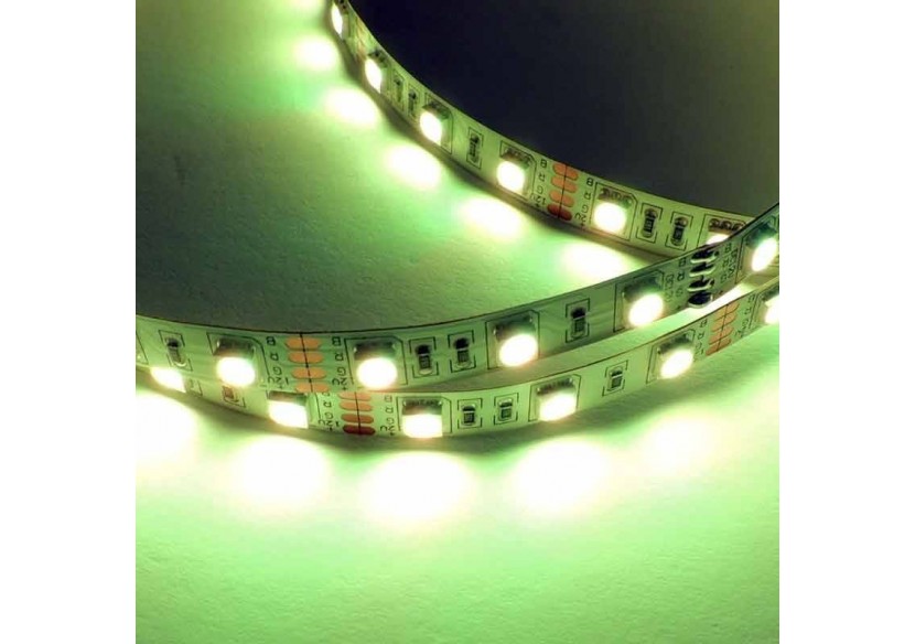 Ruban LED 12V DC 72W 10mm multicolore RGB IP20 (SMD505050 60ch/m) Rouleau de 5m - B1546-IP20 - Barcelona LED Ruban LED 12V DC 72W 10mm multicolore RGB IP20 (SMD505050 60ch/m) Rouleau de 5m - B1546-IP20 - Barcelona LED