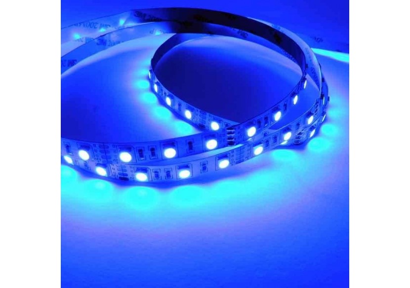 Ruban LED 12V DC 72W 10mm multicolore RGB IP20 (SMD505050 60ch/m) Rouleau de 5m - B1546-IP20 - Barcelona LED Ruban LED 12V DC 72W 10mm multicolore RGB IP20 (SMD505050 60ch/m) Rouleau de 5m - B1546-IP20 - Barcelona LED
