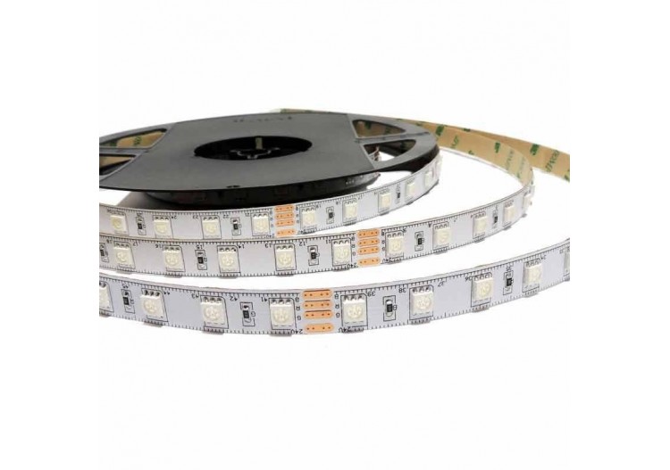 Ruban LED RGB 24V DC SMD 5050 72W IP20 5M - B1549-IP20 - Barcelona LED
