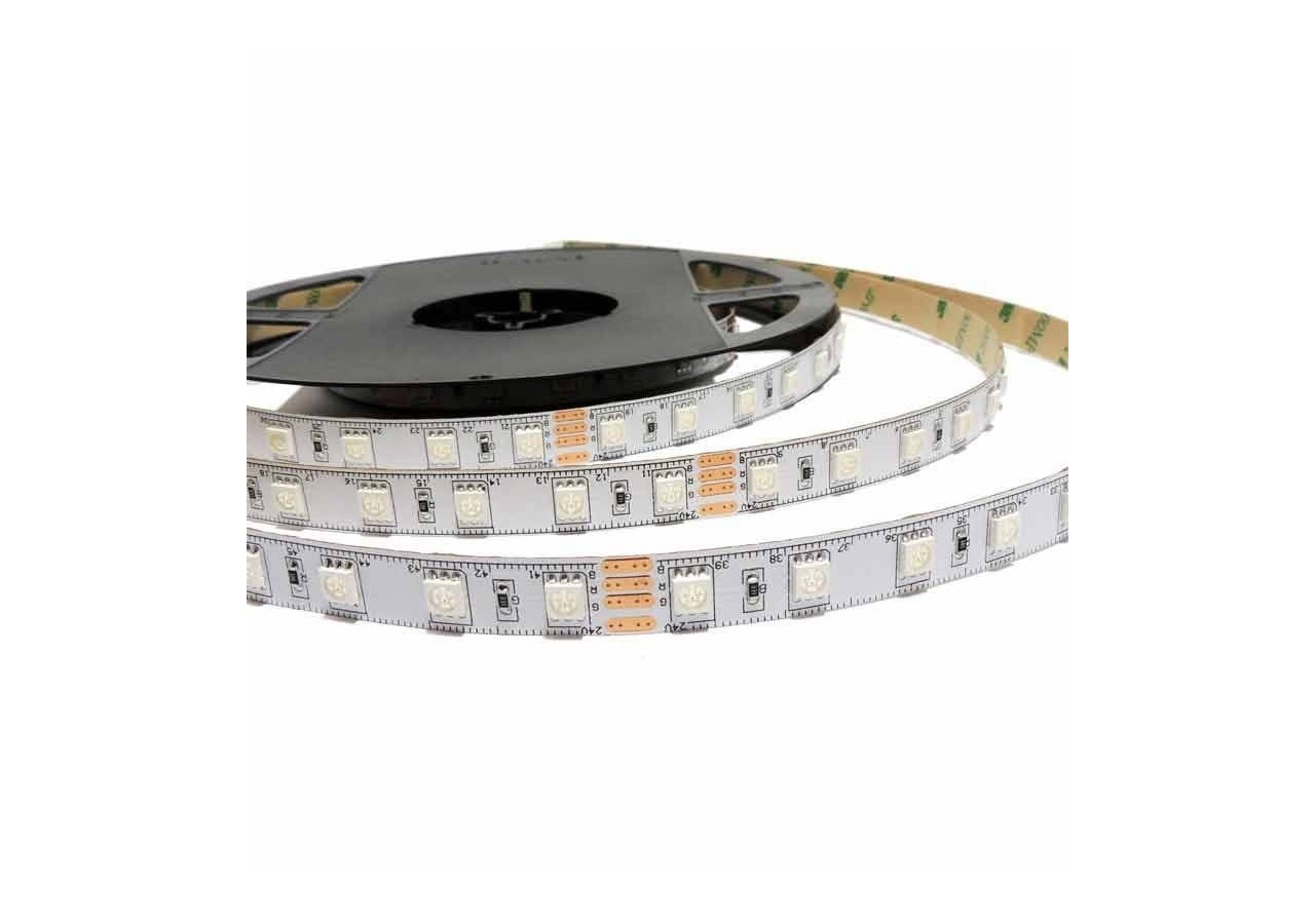 Ruban LED RGB 24V DC SMD 5050 72W IP20 5M - B1549-IP20 - Barcelona LED