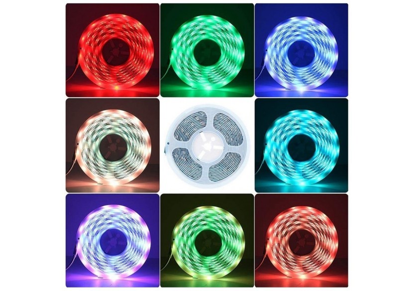 Ruban LED RGB 24V DC SMD 5050 72W IP20 5M - B1549-IP20 - Barcelona LED Ruban LED RGB 24V DC SMD 5050 72W IP20 5M - B1549-IP20 - Barcelona LED