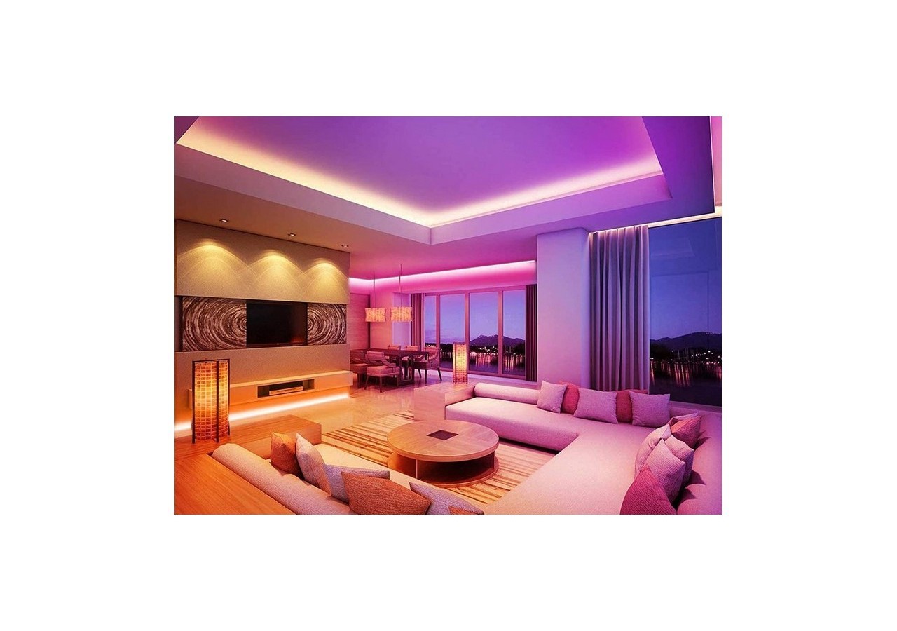 Ruban LED RGB 24V DC SMD 5050 72W IP20 5M - B1549-IP20 - Barcelona LED
