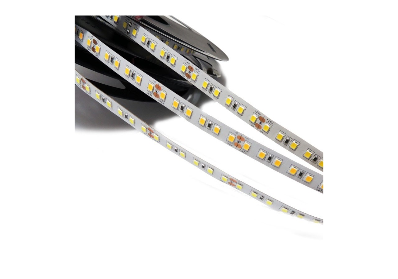 Ruban LED 24V DC-18W/m-Monochrome-10mm-IP20-Rouleau de 5m-120ch/m - B1552-270 - Barcelona LED