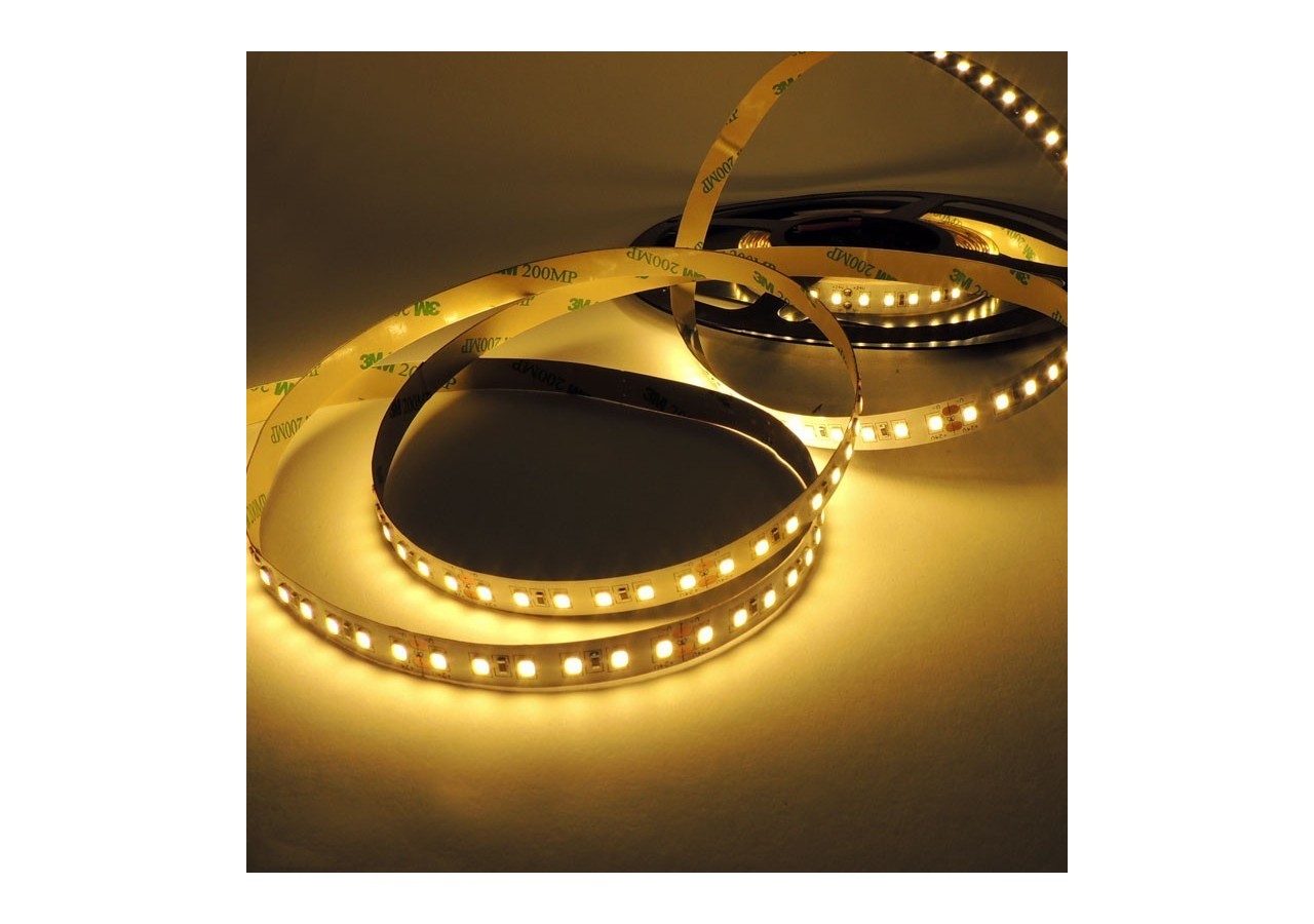 Ruban LED 24V DC-18W/m-Monochrome-10mm-IP20-Rouleau de 5m-120ch/m - B1552-270 - Barcelona LED