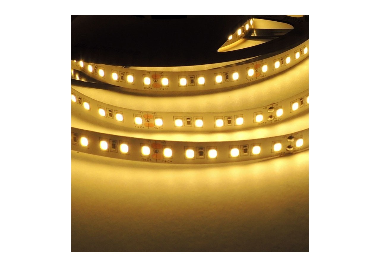 Ruban LED 24V DC-18W/m-Monochrome-10mm-IP20-Rouleau de 5m-120ch/m - B1552-270 - Barcelona LED