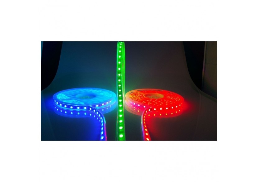Ruban LED RGB 24V IP67 SMD 5050 72W 5M - B1549-IP67 - Barcelona LED