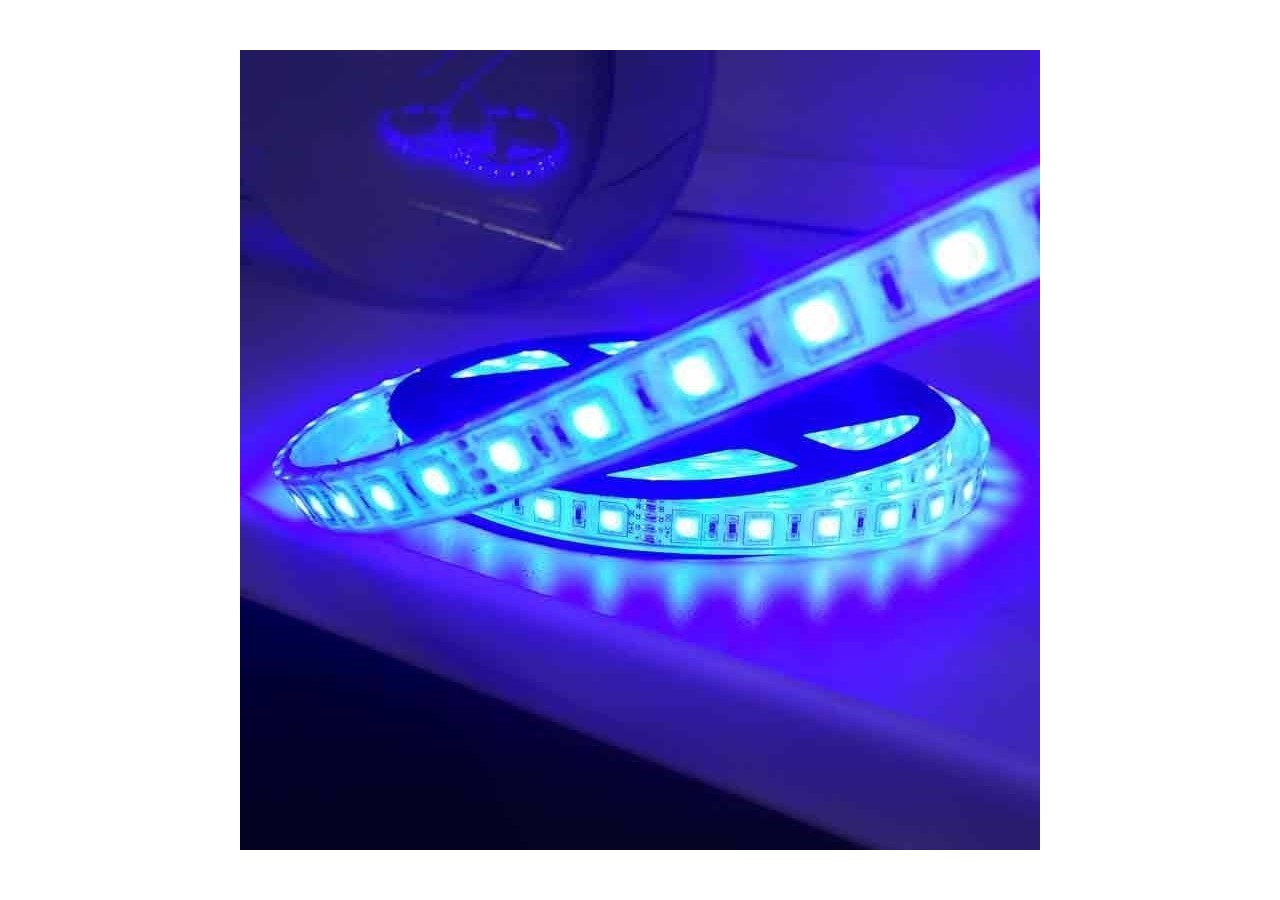 Ruban LED RGB 24V IP67 SMD 5050 72W 5M - B1549-IP67 - Barcelona LED