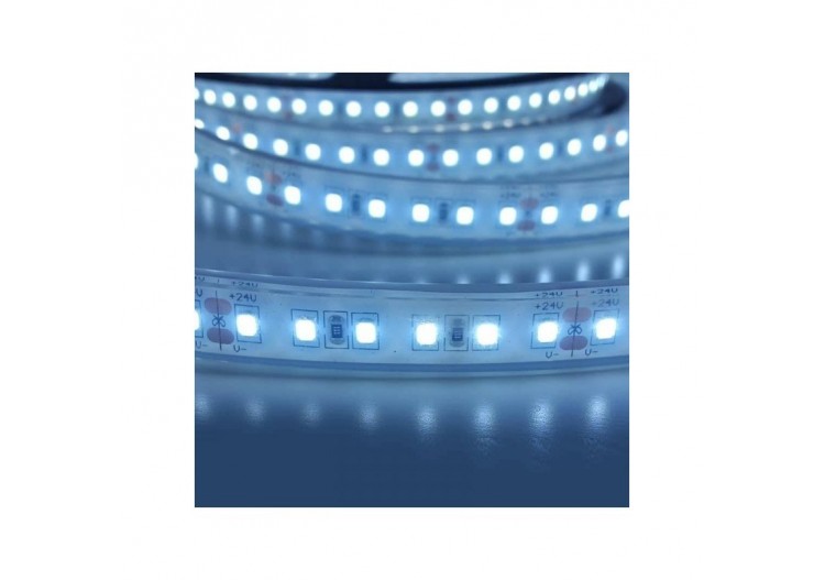 Ruban LED 24V-DC 18W/m monochrome IP67 (SMD2835 120LED/m) Rouleau de 5m - B1553BF - Barcelona LED 2