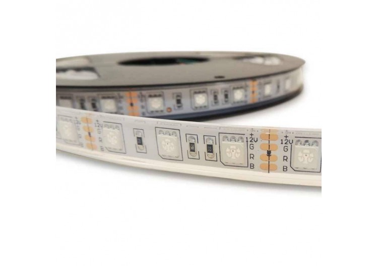 Ruban LED RGB 12V smd5050 72W IP67 5 m - B1546-IP67 - Barcelona LED