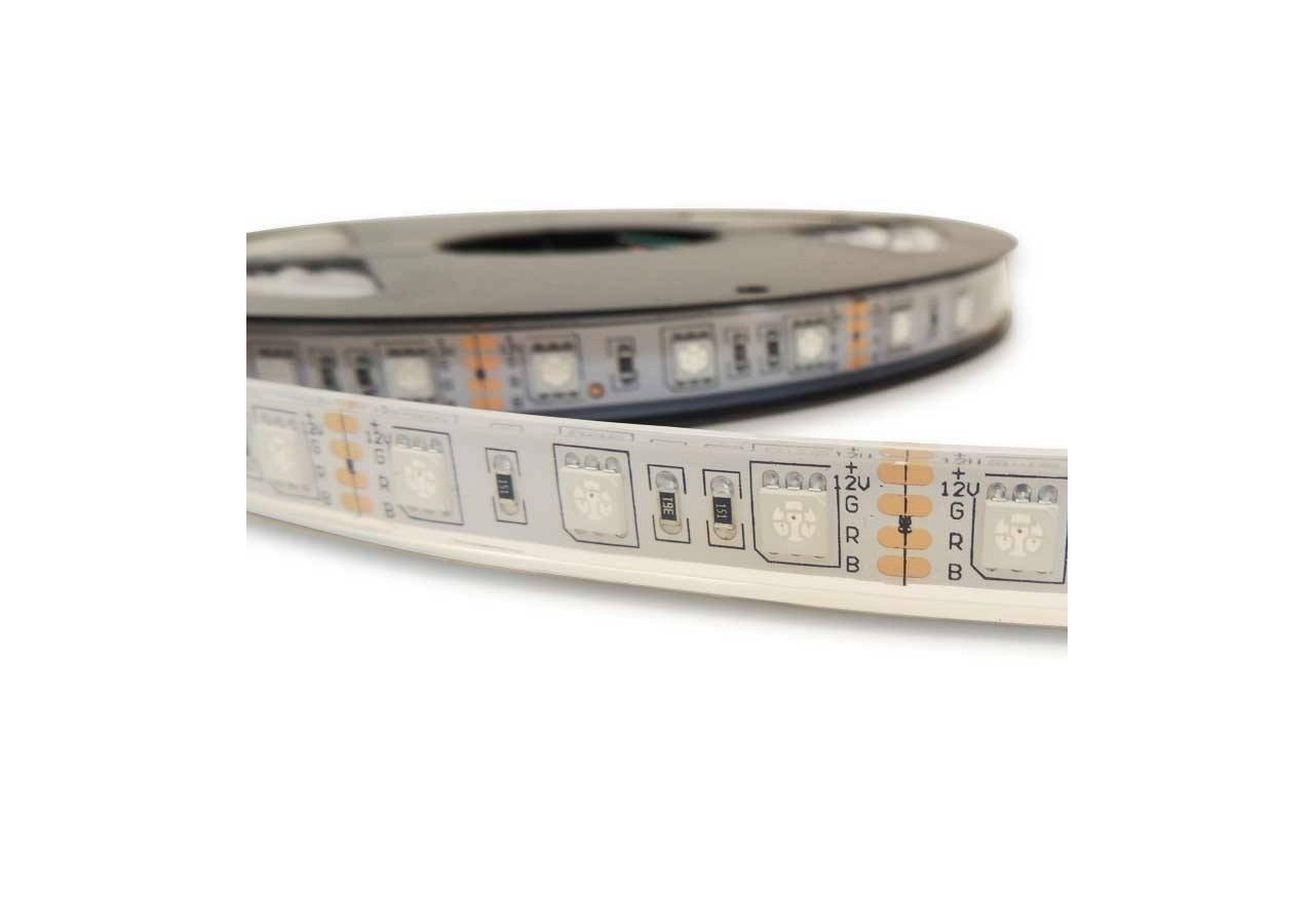 Ruban LED RGB 12V smd5050 72W IP67 5 m - B1546-IP67 - Barcelona LED