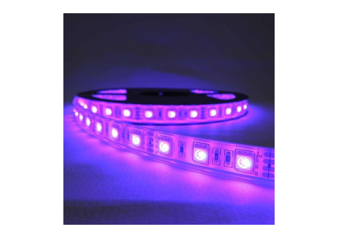 Ruban LED RGB 12V smd5050 72W IP67 5 m - B1546-IP67 - Barcelona LED