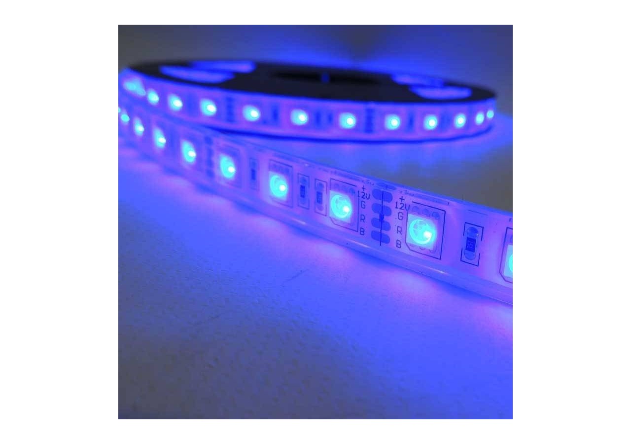 Ruban LED RGB 12V smd5050 72W IP67 5 m - B1546-IP67 - Barcelona LED